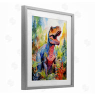 Creative Studio | Colorful T-Rex Dinosaur in Jungle