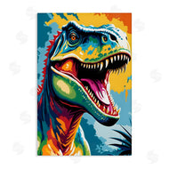 Creative Studio | Colorful Roaring T-Rex