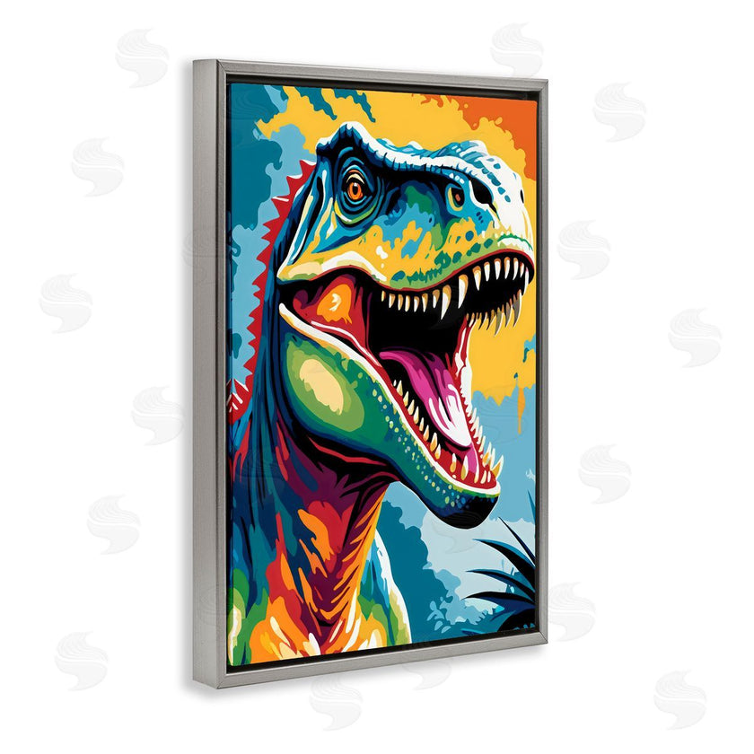Creative Studio | Colorful Roaring T-Rex