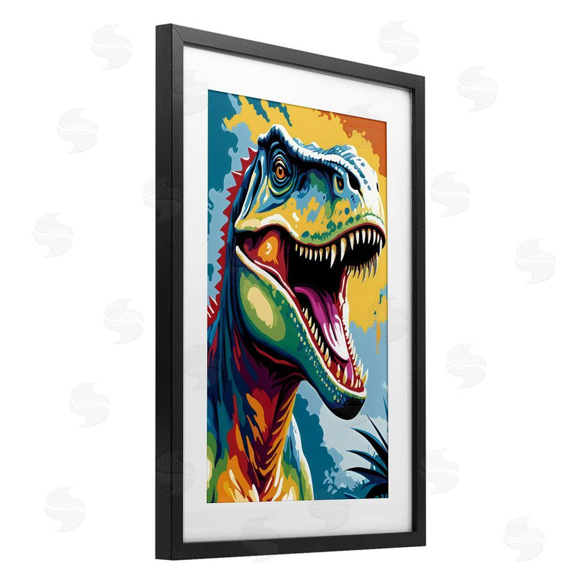 Creative Studio | Colorful Roaring T-Rex