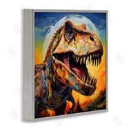 Creative Studio | Roaring Dinosaur Vibrant Pattern