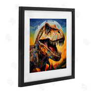 Creative Studio | Roaring Dinosaur Vibrant Pattern