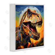Creative Studio | Roaring Dinosaur Vibrant Pattern