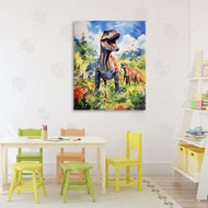 Creative Studio | Dinosaurs In Natural Field