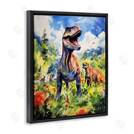 Creative Studio | Dinosaurs In Natural Field