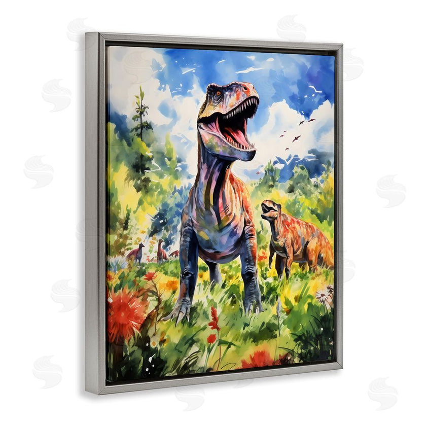 Creative Studio | Dinosaurs In Natural Field