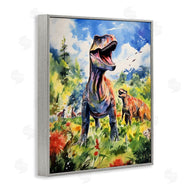 Creative Studio | Dinosaurs In Natural Field