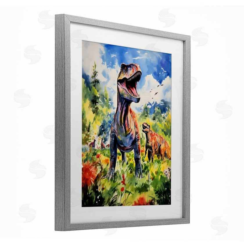 Creative Studio | Dinosaurs In Natural Field