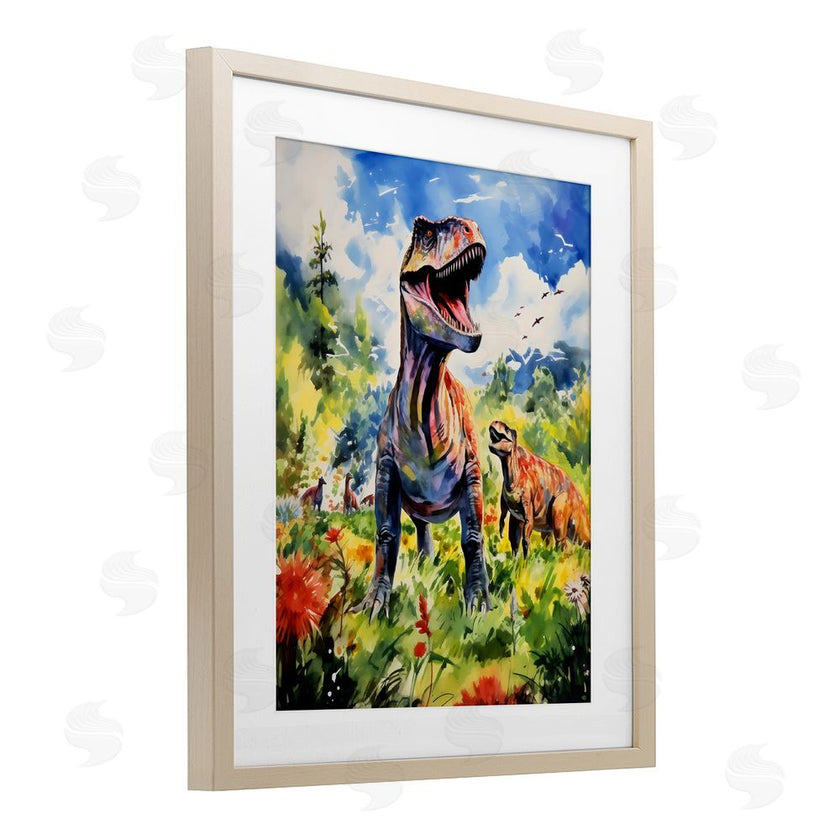 Creative Studio | Dinosaurs In Natural Field