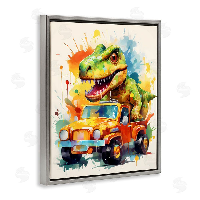 Creative Studio | Riding In Back Dino Car