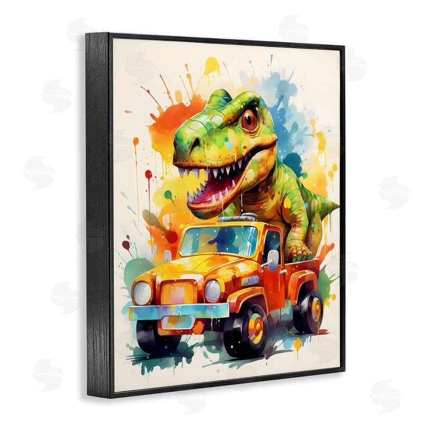 Creative Studio | Riding In Back Dino Car
