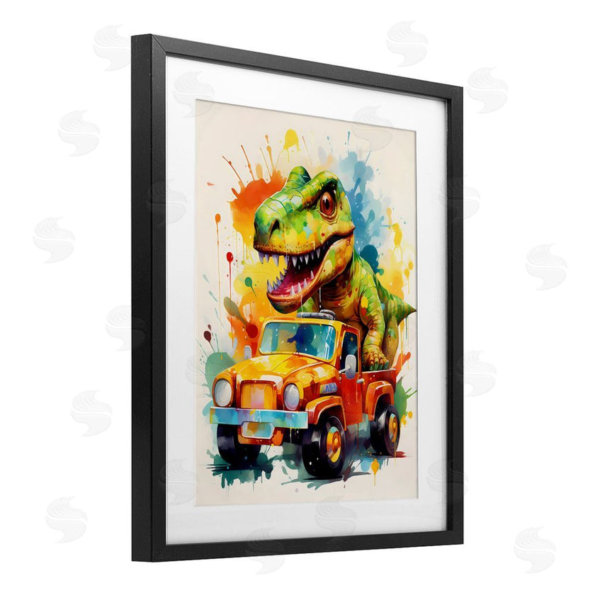 Creative Studio | Riding In Back Dino Car