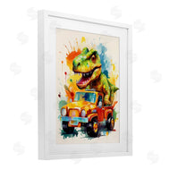 Creative Studio | Riding In Back Dino Car