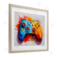 Creative Studio | Colorful Video Game Controller