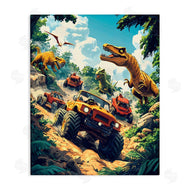 Creative Studio | Dinosaur & Monster Truck Adventure
