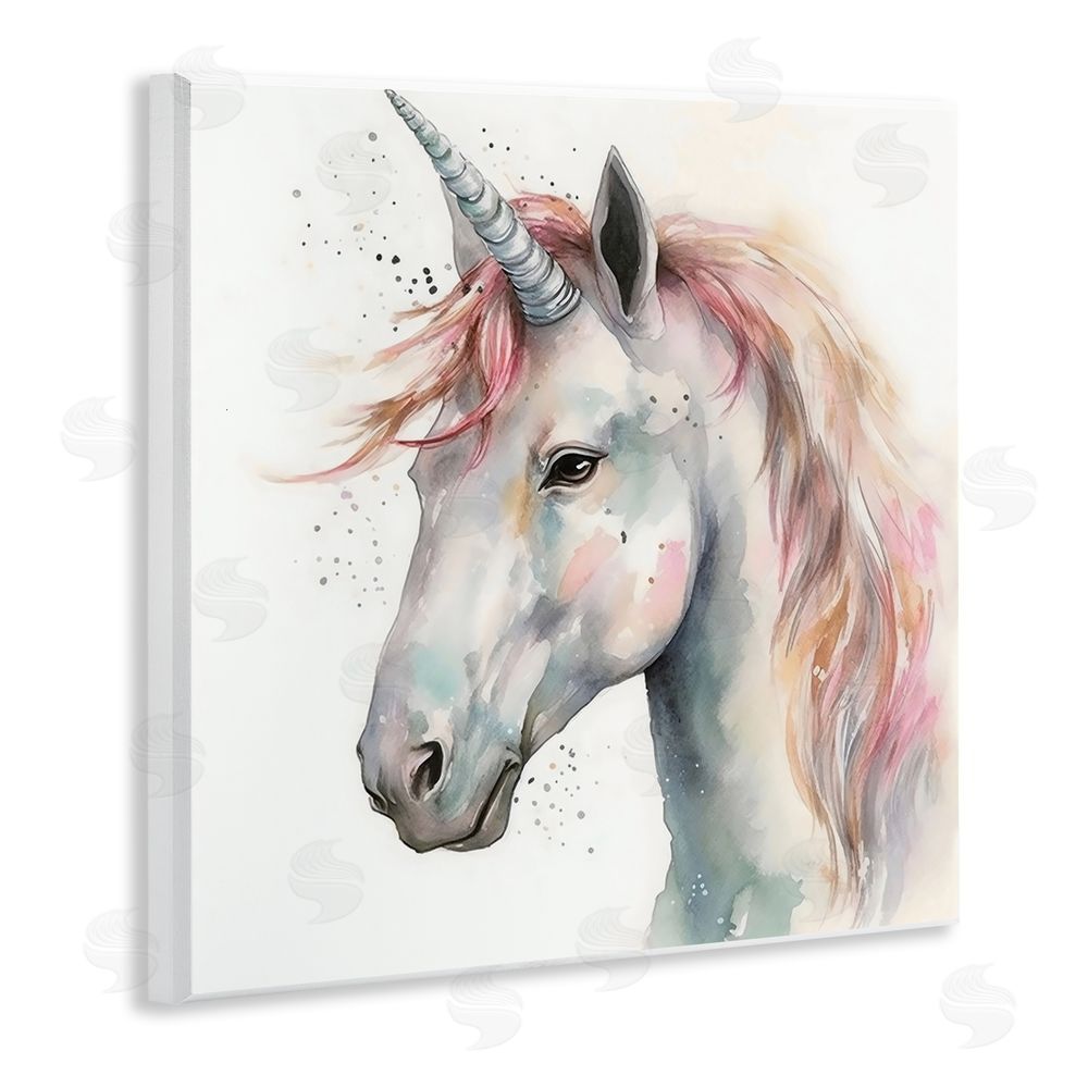 Creative Studio Unicorn With Pink Mane Wall Plaque Art Print