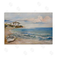 Ruane Manning | Shoreline Rowboat Scene