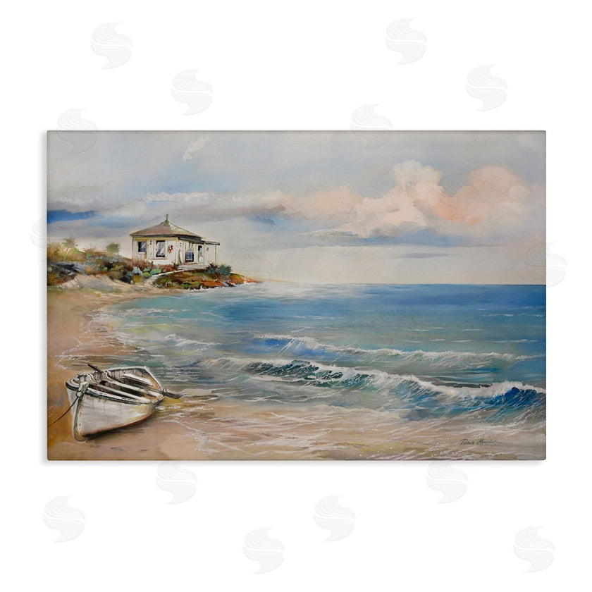 Ruane Manning | Shoreline Rowboat Scene