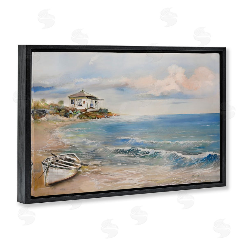 Ruane Manning | Shoreline Rowboat Scene