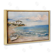 Ruane Manning | Shoreline Rowboat Scene