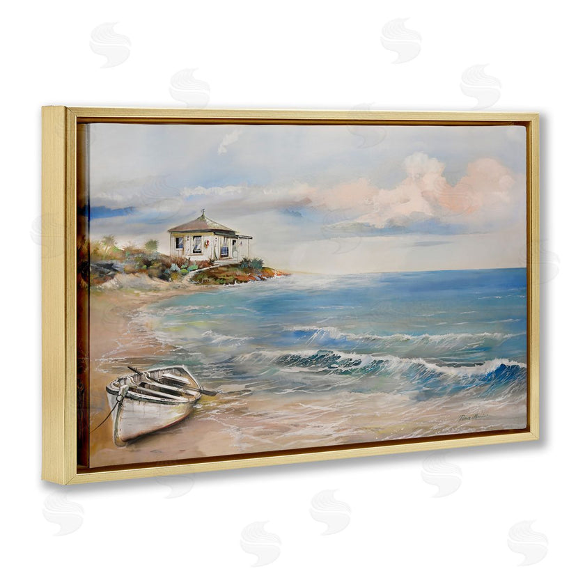 Ruane Manning | Shoreline Rowboat Scene