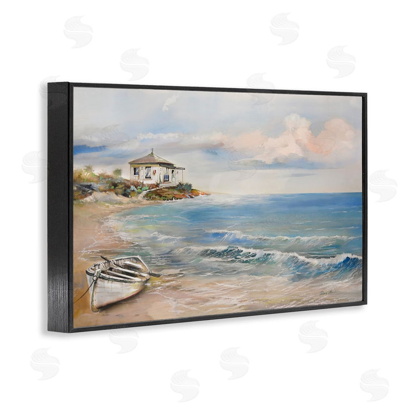Ruane Manning | Shoreline Rowboat Scene