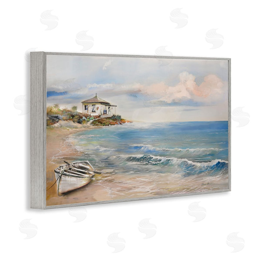 Ruane Manning | Shoreline Rowboat Scene