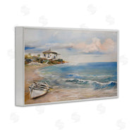 Ruane Manning | Shoreline Rowboat Scene