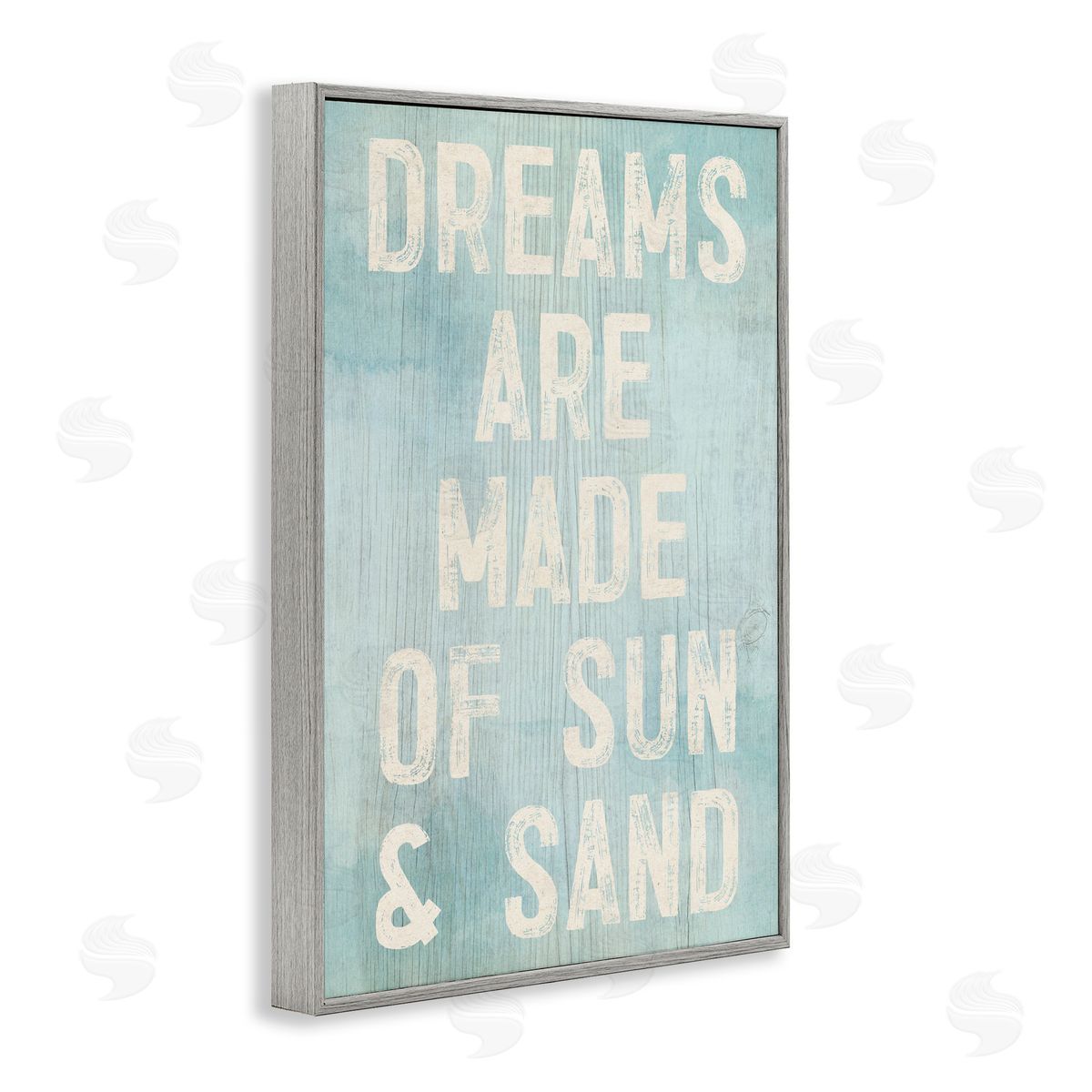 Susan Arnot Dreams of Sand and Sun Gray Framed Giclee Art Print