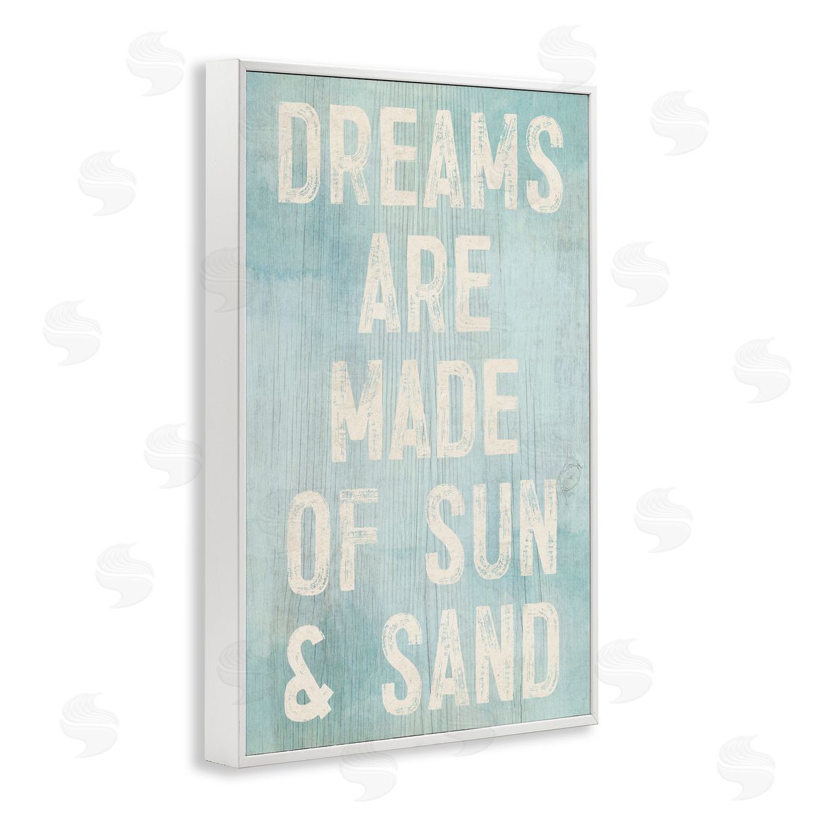 Susan Arnot Dreams of Sand and Sun White Frame Giclee Art Print