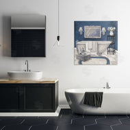 Charlene Olson | Peaceful Blue Bath