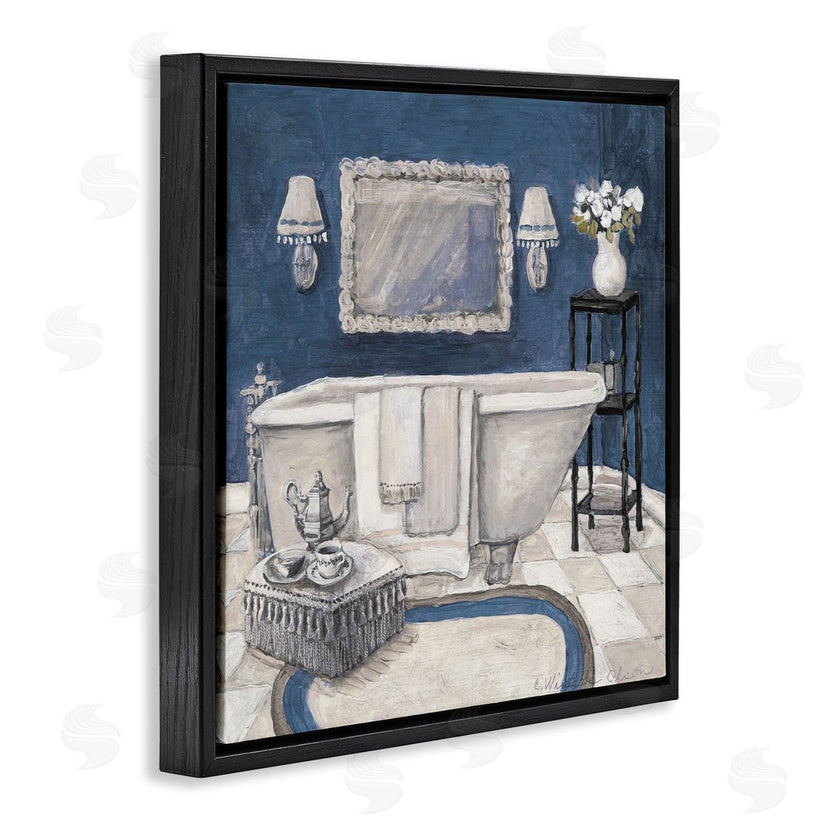 Charlene Olson | Peaceful Blue Bath