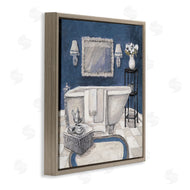 Charlene Olson | Peaceful Blue Bath