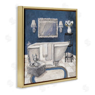 Charlene Olson | Peaceful Blue Bath