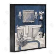 Charlene Olson | Peaceful Blue Bath