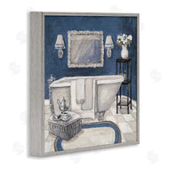Charlene Olson | Peaceful Blue Bath
