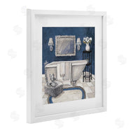 Charlene Olson | Peaceful Blue Bath
