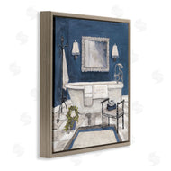 Charlene Olson | Blue Bath Ready For Relaxing