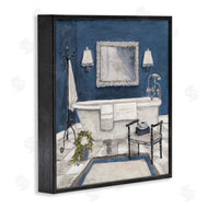 Charlene Olson | Blue Bath Ready For Relaxing