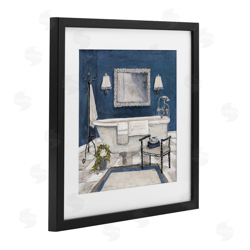 Charlene Olson | Blue Bath Ready For Relaxing
