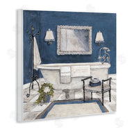 Charlene Olson | Blue Bath Ready For Relaxing