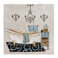 Janet Tava | Blue Relaxation Bathtub