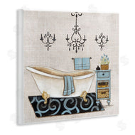 Janet Tava | Blue Relaxation Bathtub