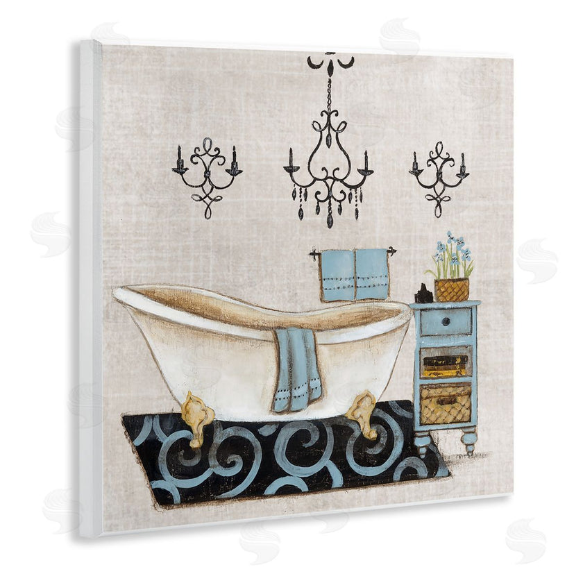Janet Tava | Blue Relaxation Bathtub