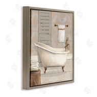 Carol Robinson | Neutral Clawfoot Bathtub