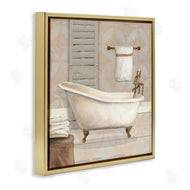 Carol Robinson | Neutral Clawfoot Bathtub