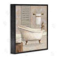 Carol Robinson | Neutral Clawfoot Bathtub