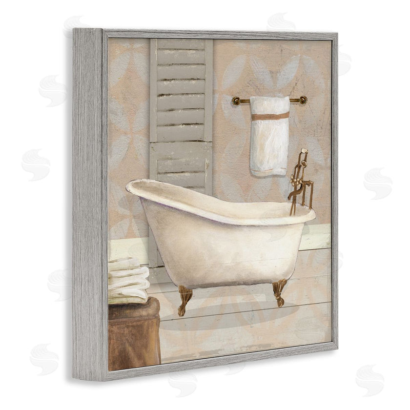 Carol Robinson | Neutral Clawfoot Bathtub