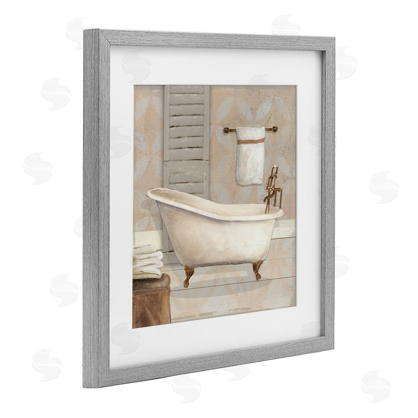 Carol Robinson | Neutral Clawfoot Bathtub