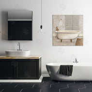 Carol Robinson | Neutral Bath Rustic